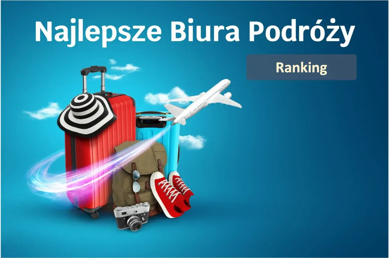 Najlepsze biura podróży: ranking. Walizki, plecak, buty i aparat sugerują, jakie biuro podróży polecacie na wakacje.
