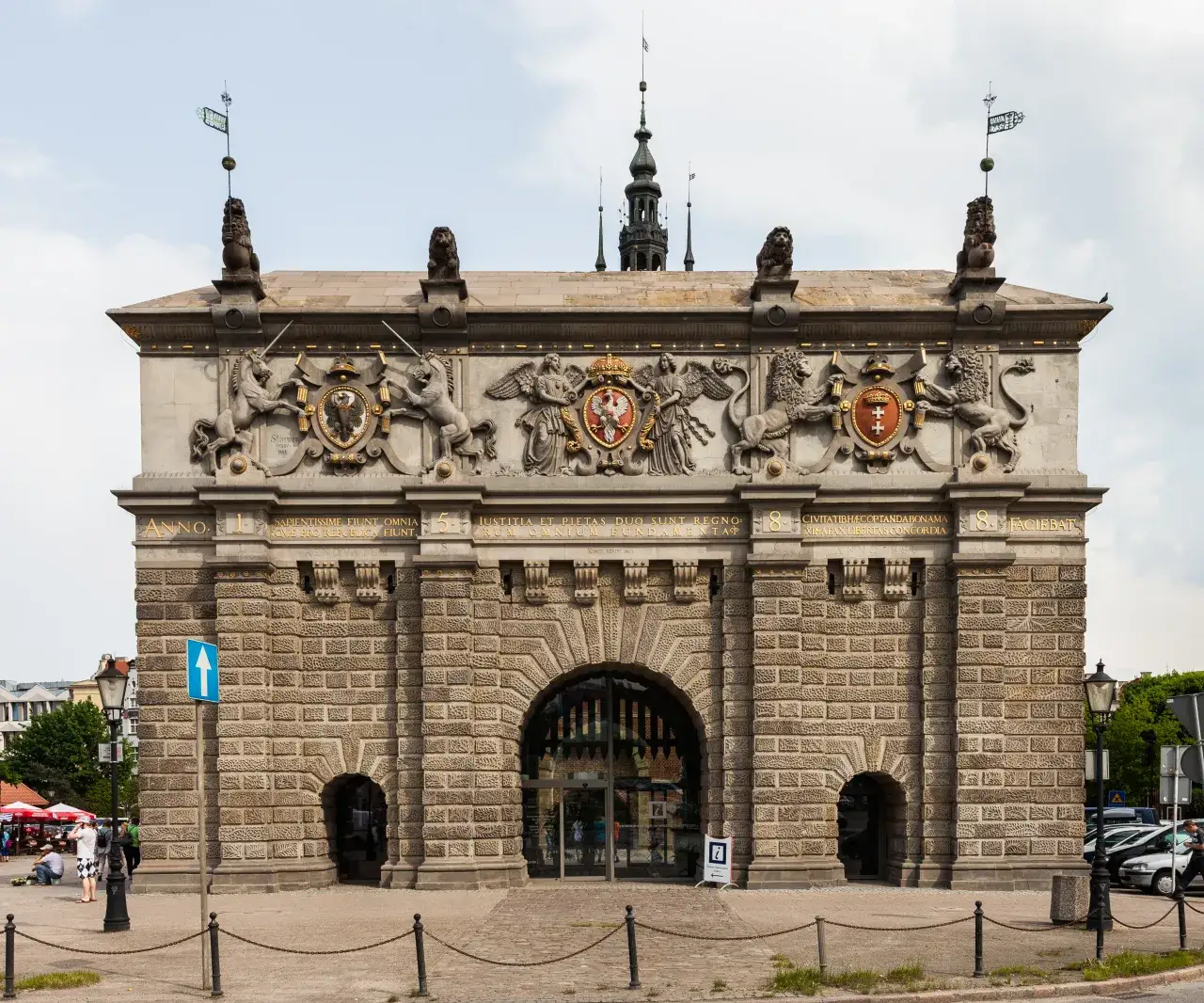 Gdańsk Brama Wyżynna i Złota Brama