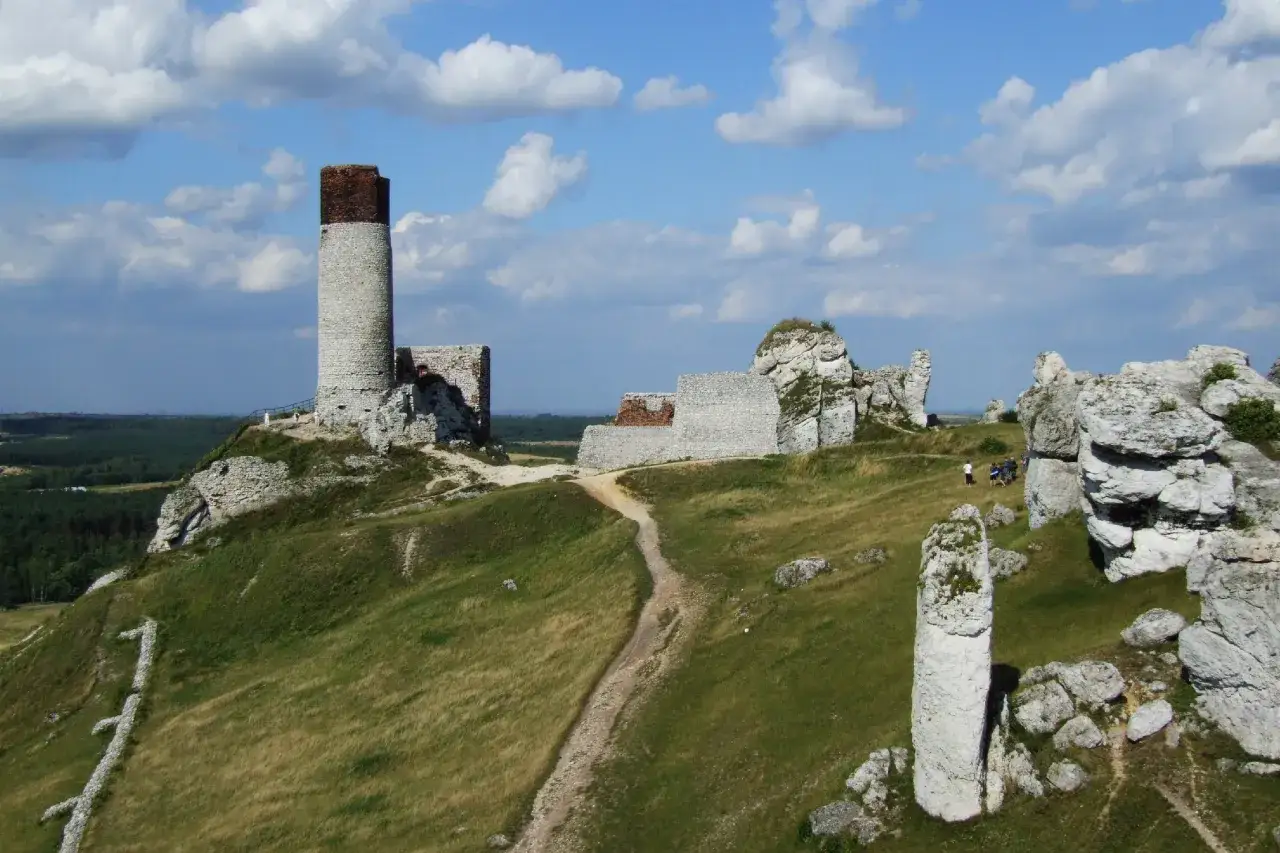Ruiny zamku Olsztyn Jura Krakowsko-Częstochowska