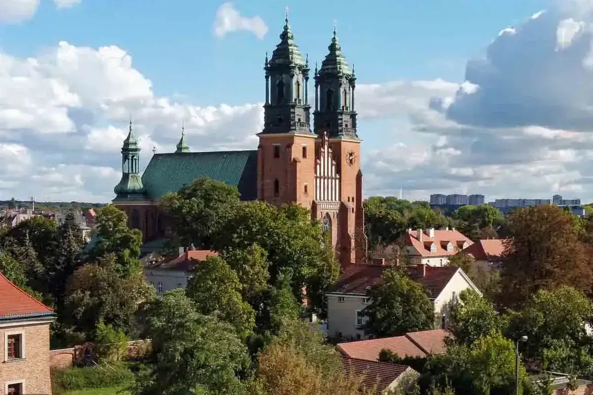 Ostrów Tumski Poznań Katedra